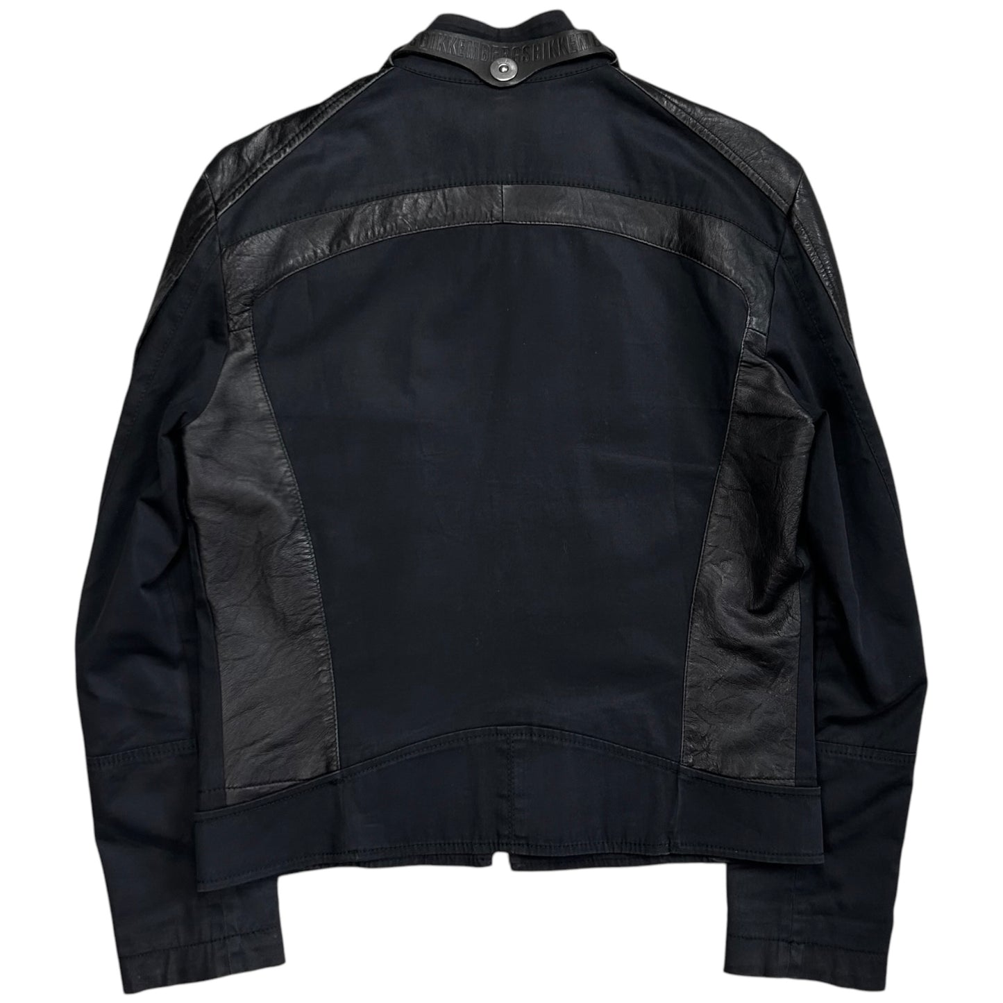 Dirk Bikkembergs Belted Moto Bomber Jacket