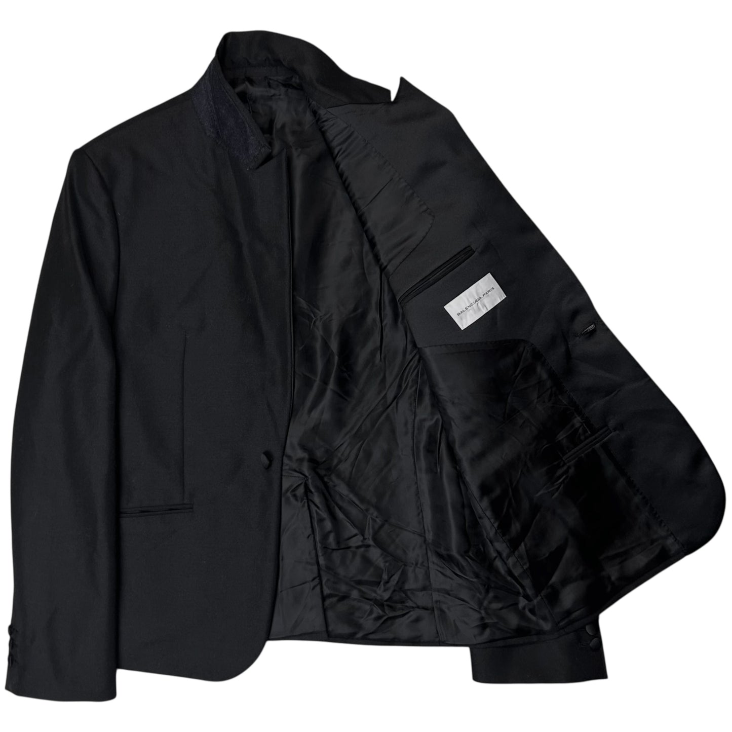 Balenciaga Peak Lapel Mohair Blazer - SS08