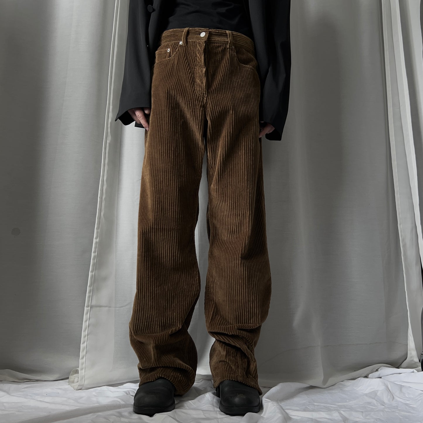 Dries Van Noten Corduroy Rivet Pants - AW23