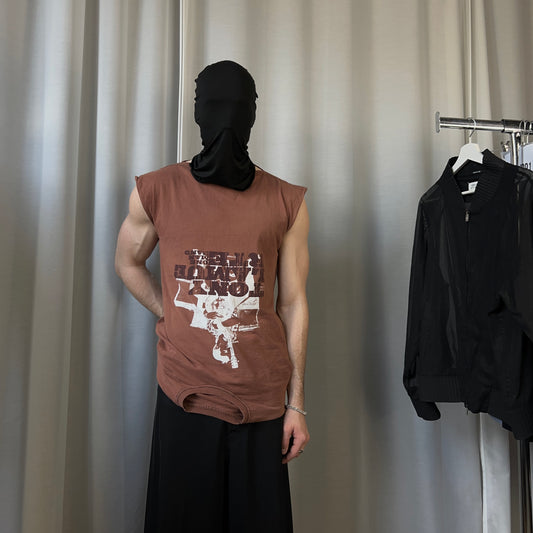 Maison Martin Margiela Artisanal Upside Down Patchwork Top - SS13