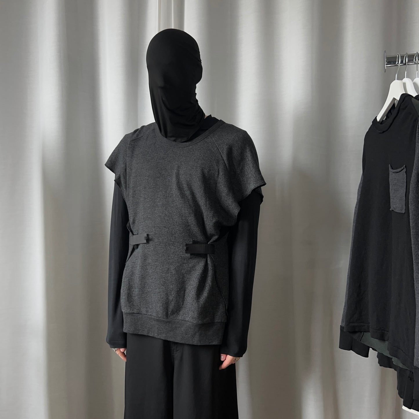 Dries Van Noten Velcro Strap Sleeveless Sweater - SS13