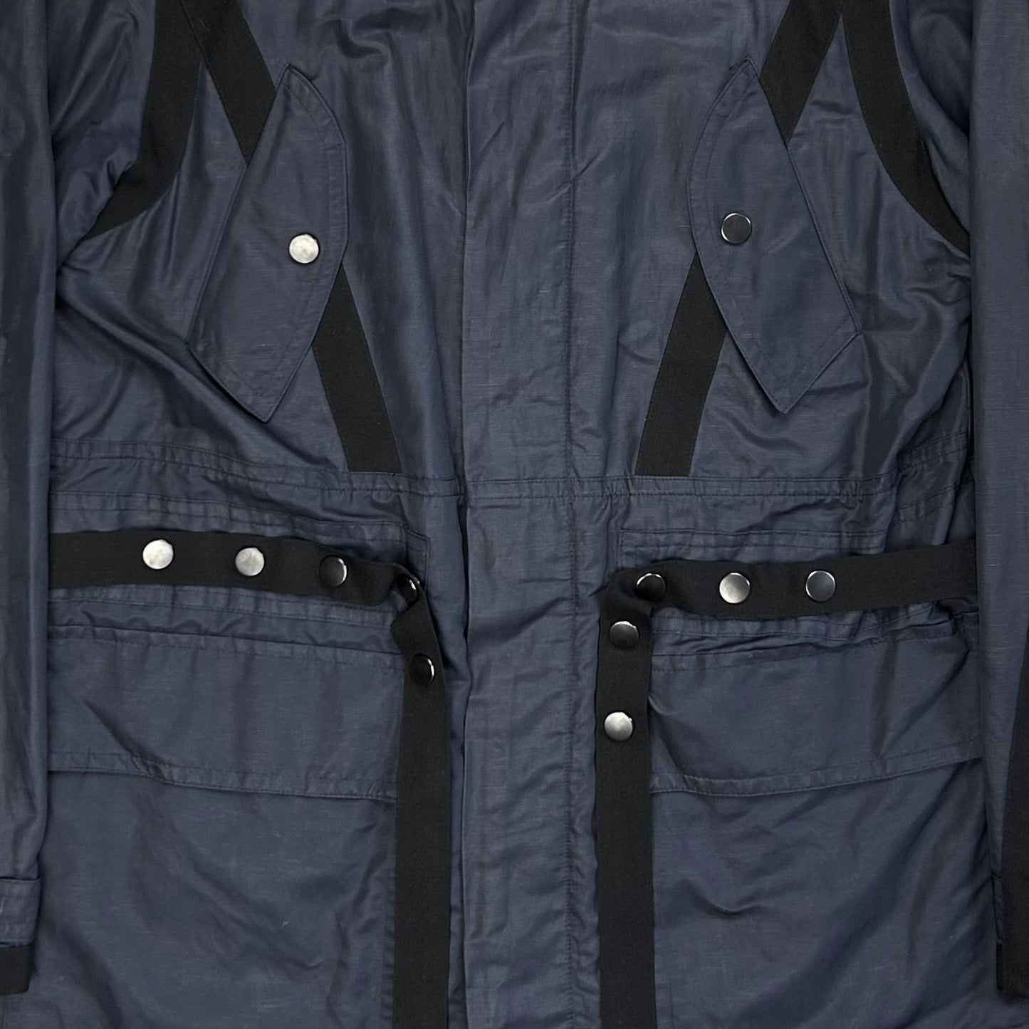 Dries Van Noten Bondage Strap Rain Coat - AW14