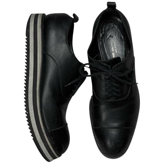 Comme des Garcons Homme Striped Platform Derbies