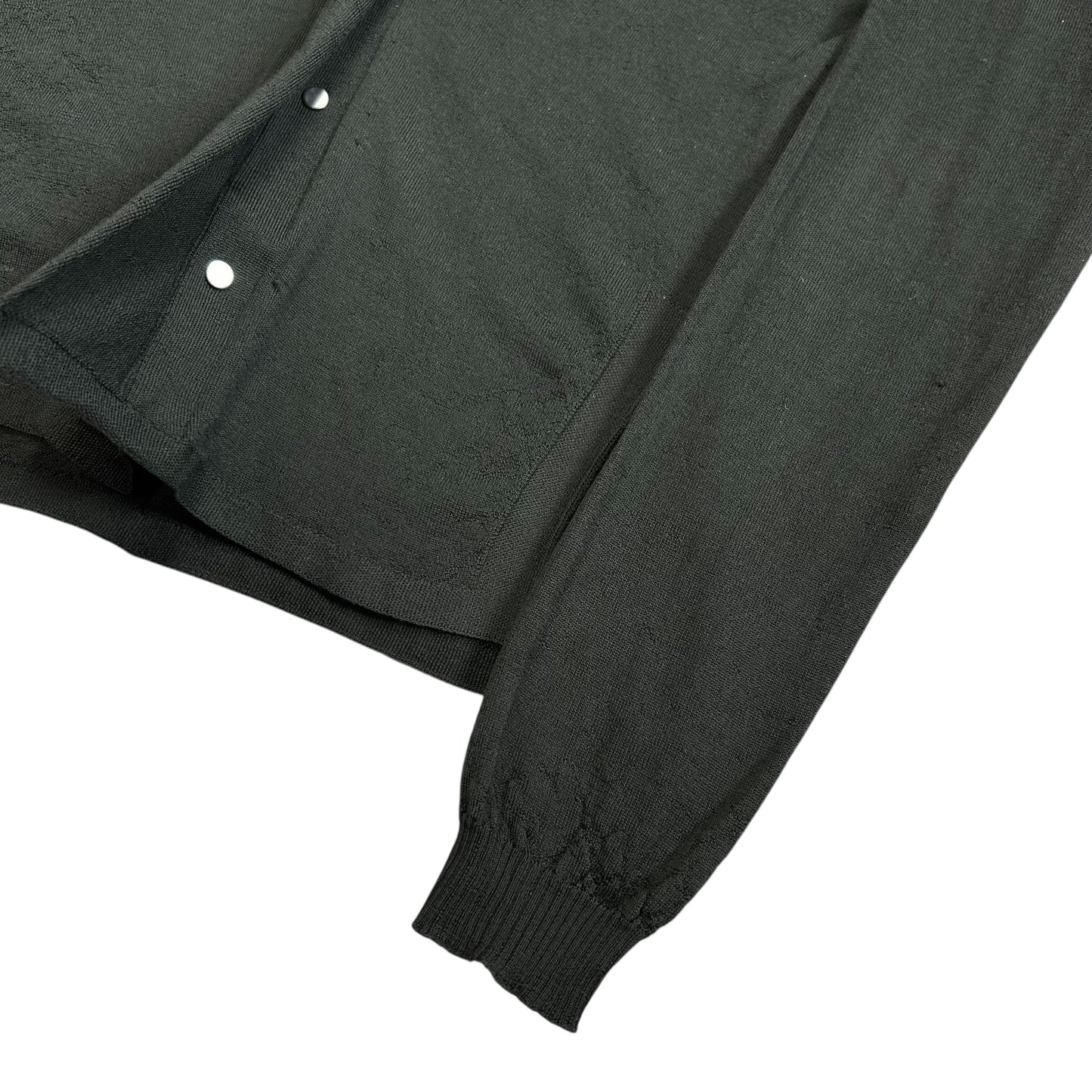 Rick Owens Cropped Larry Snap Cardigan - SS20
