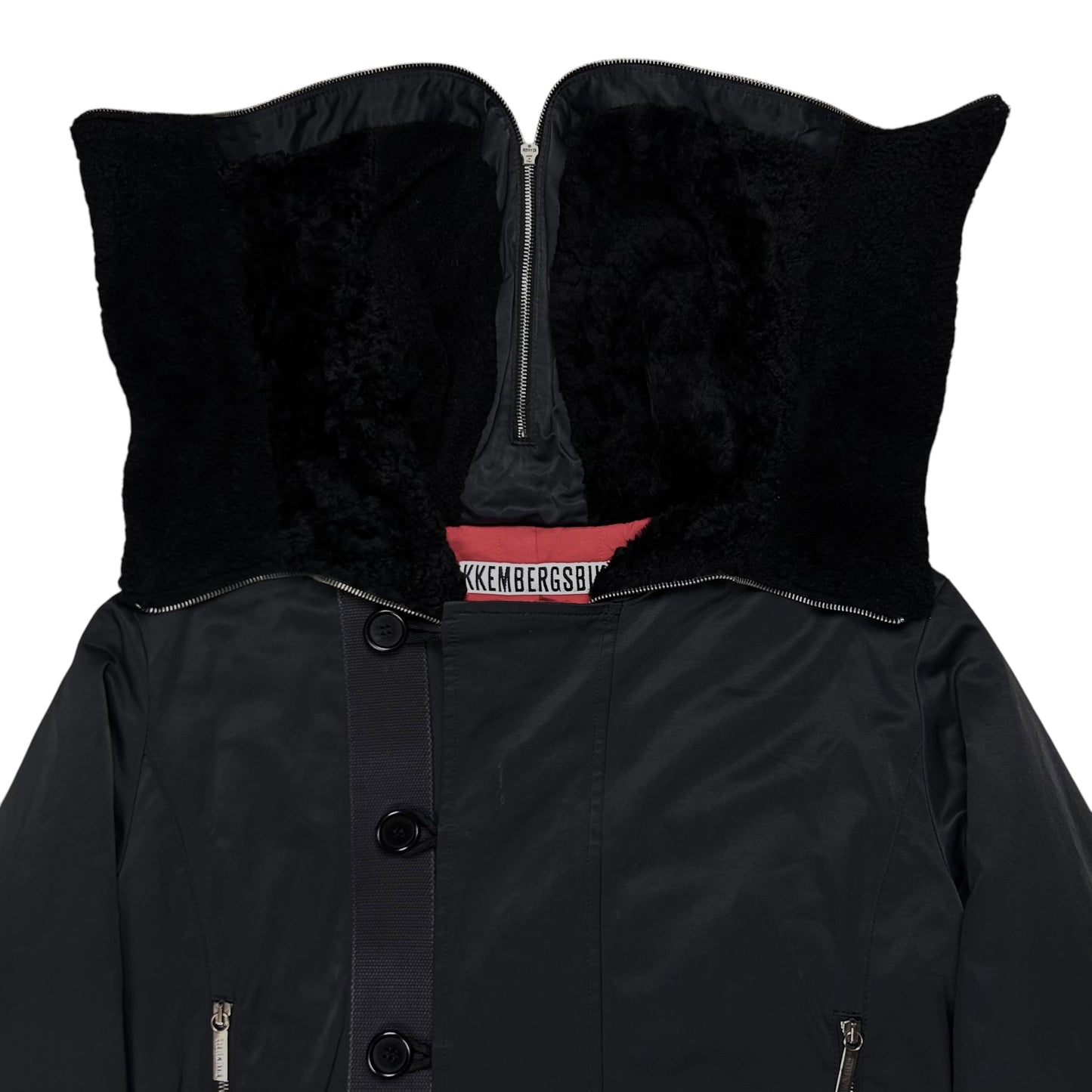 Dirk Bikkembergs Coated Multi Zip Duffle Parka