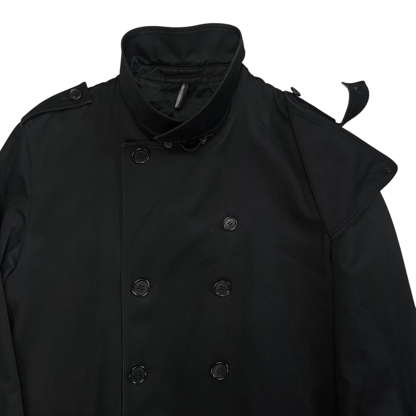 Dior Homme Chest Layer Military Trench Coat - SS06