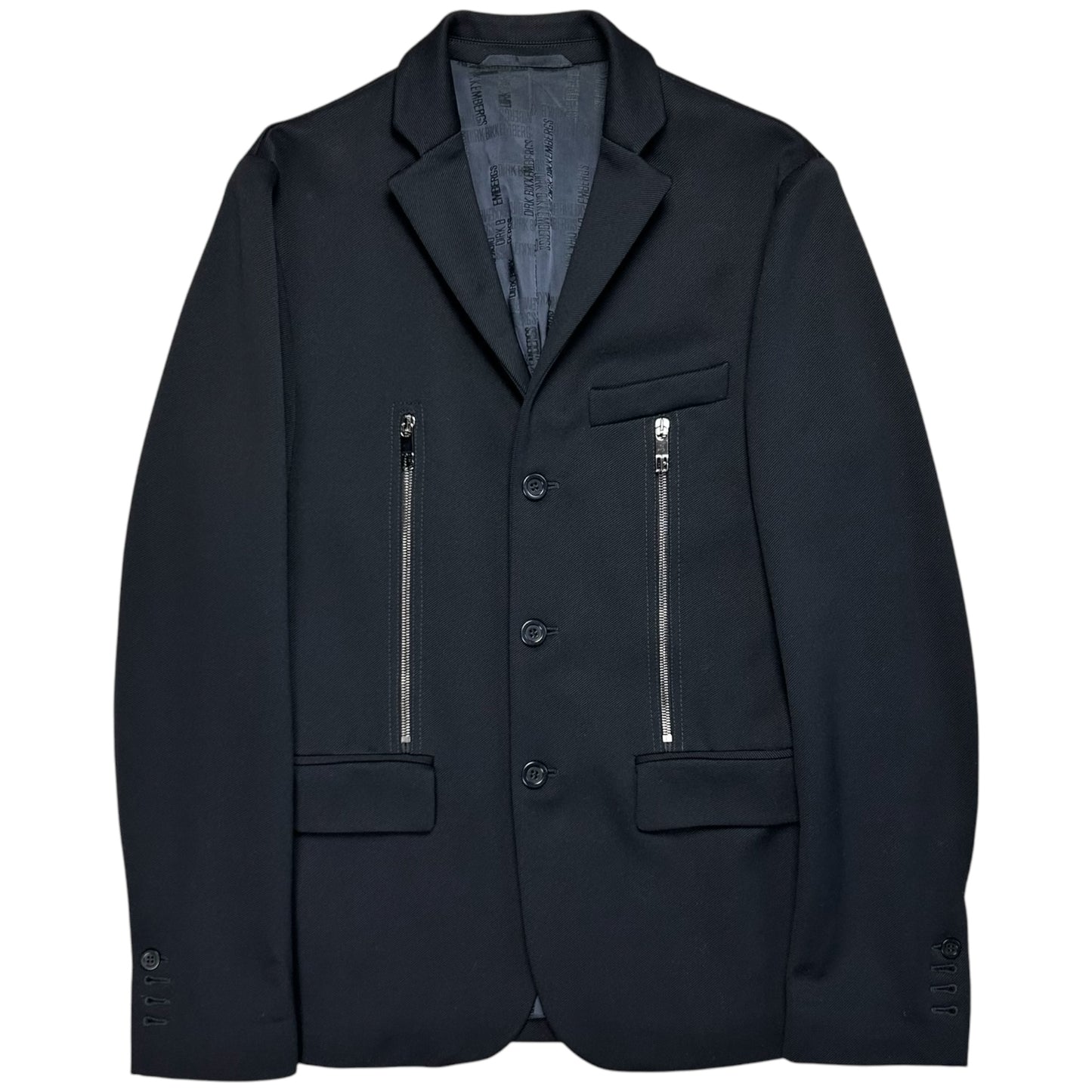 Dirk Bikkembergs Dual Zip Blazer