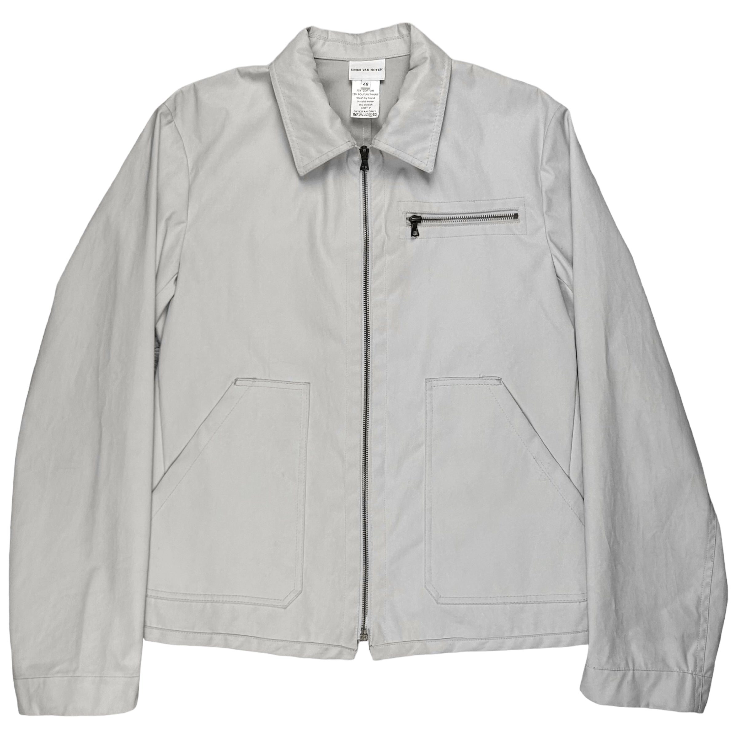 Dries Van Noten Side Buckled Work Jacket – Vertical Rags