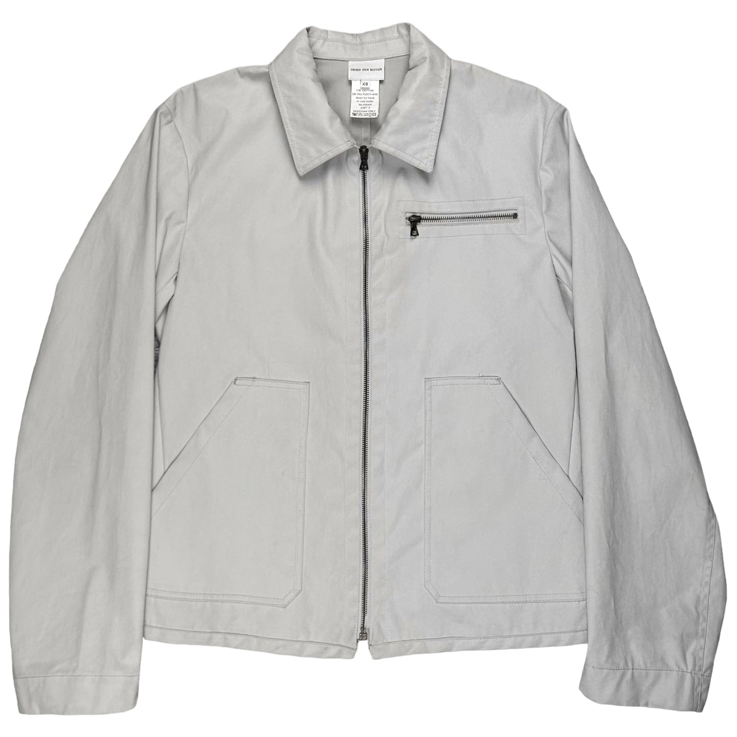 Dries Van Noten Side Buckled Work Jacket
