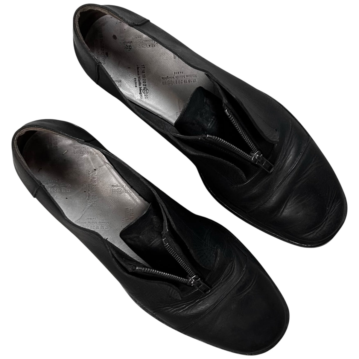 Maison Martin Margiela Zip Tongue Derbies - SS12