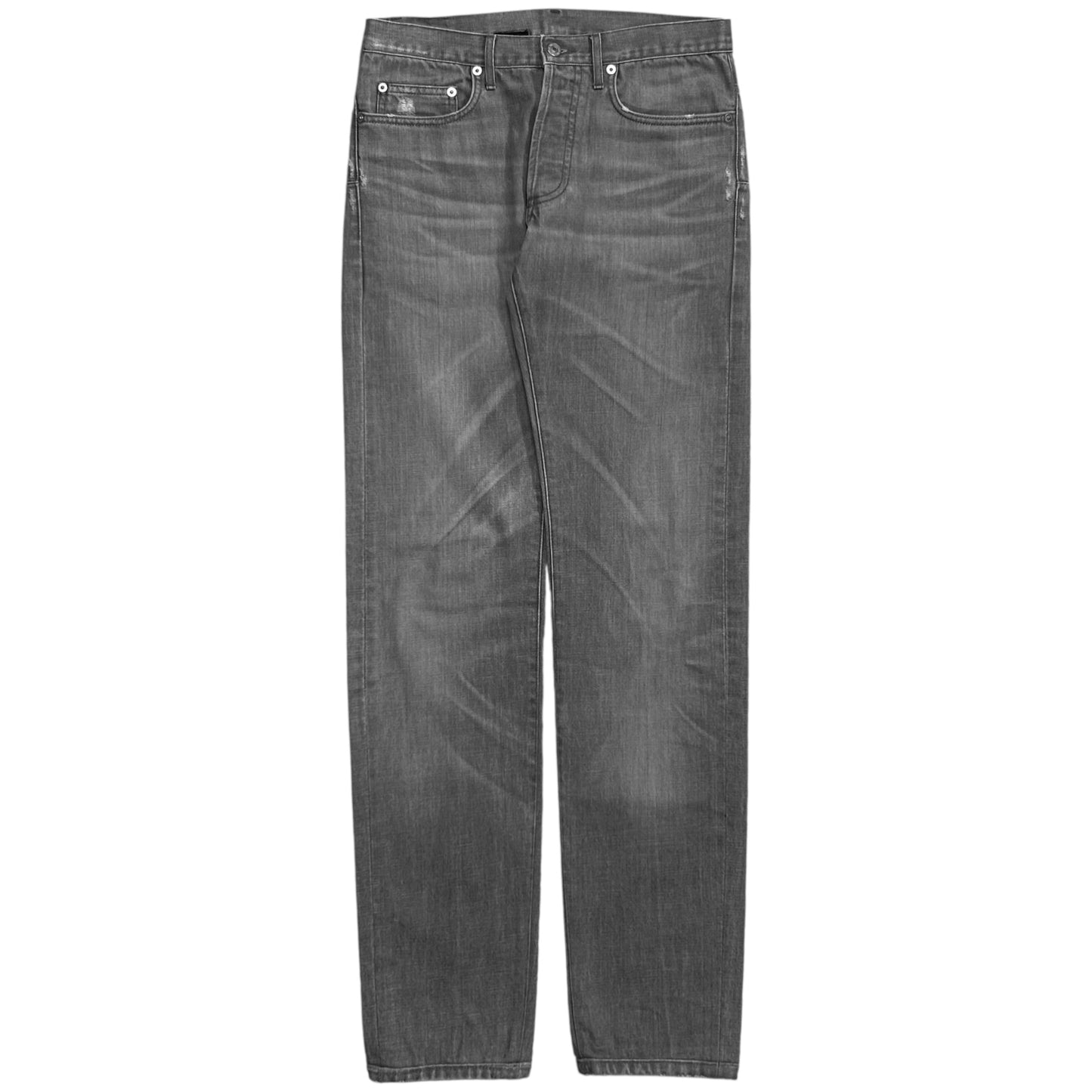 Dior Homme Stone Faded Whisker Skinny Jeans - AW05