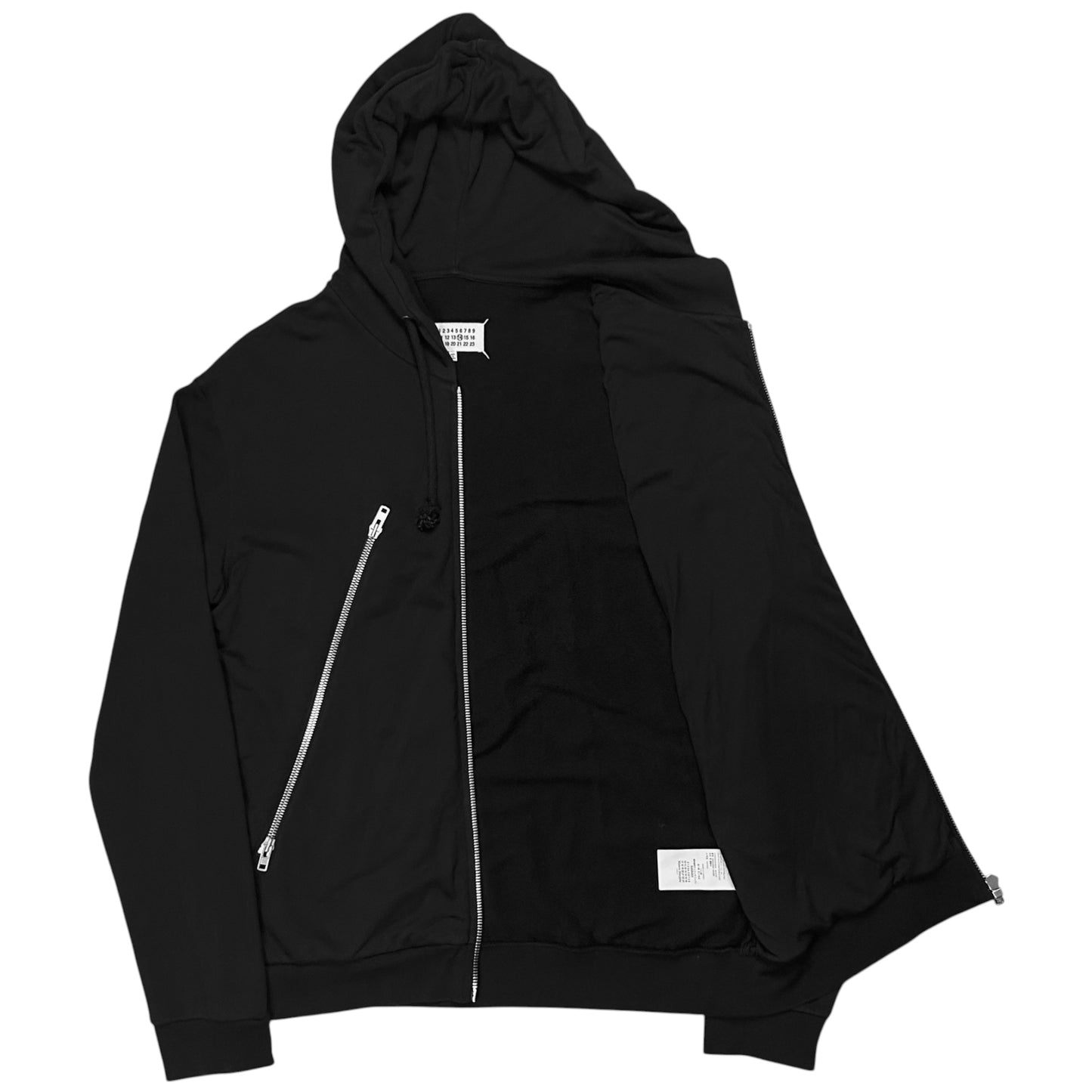 Maison Margiela 5-Zip Hoodie - SS18