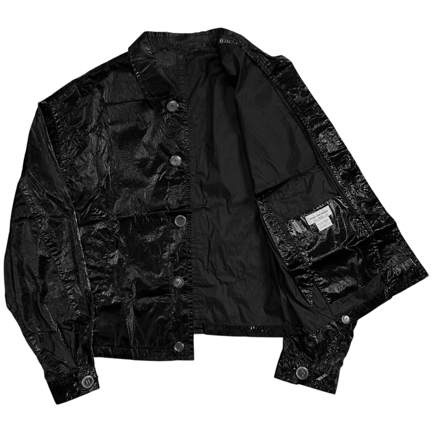 Dries Van Noten Vinyl Work Jacket - SS19