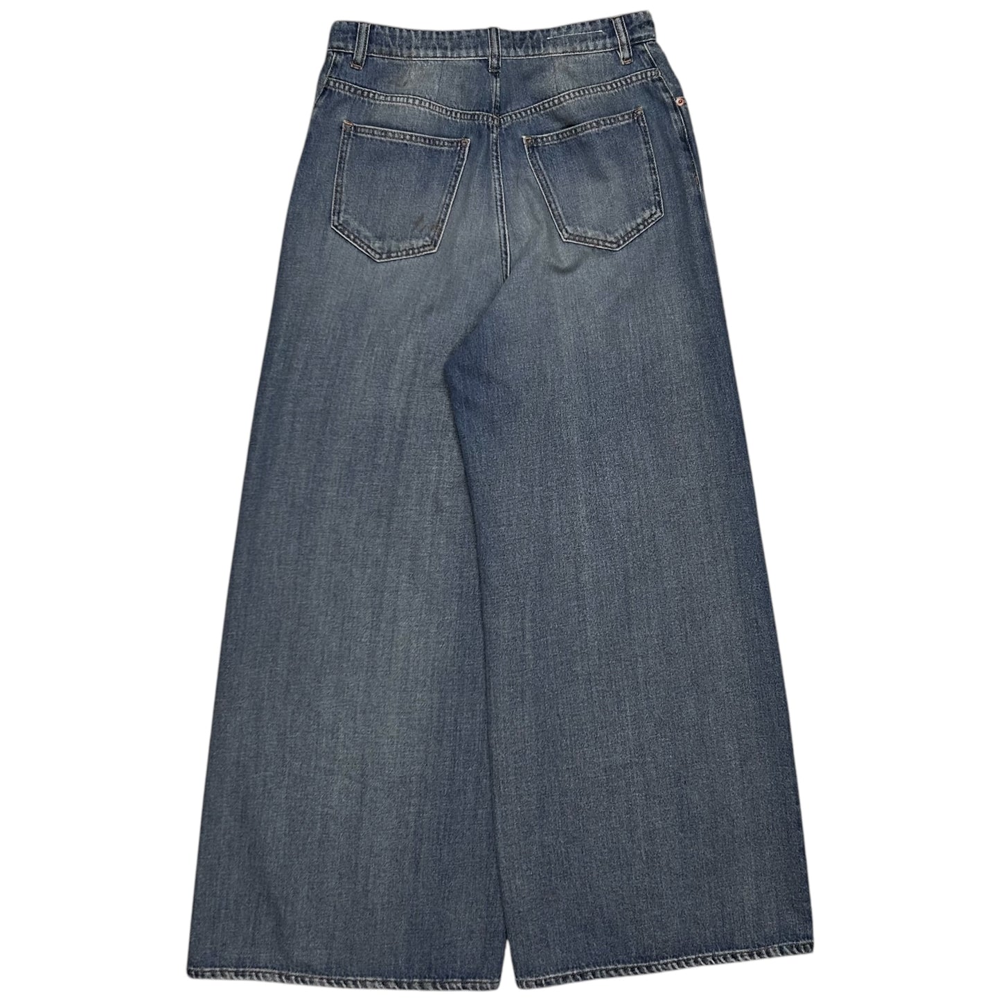 MM6 Maison Margiela Wide Dirt Wash Jeans - SS22
