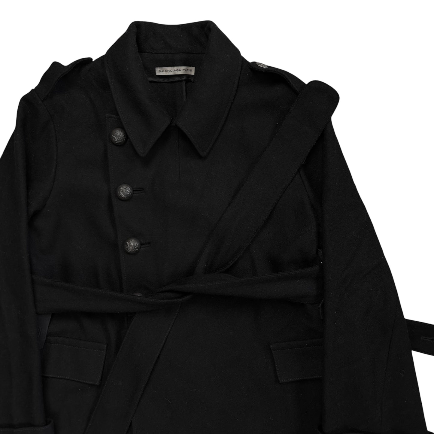 Balenciaga Double Belted Sailor Jacket