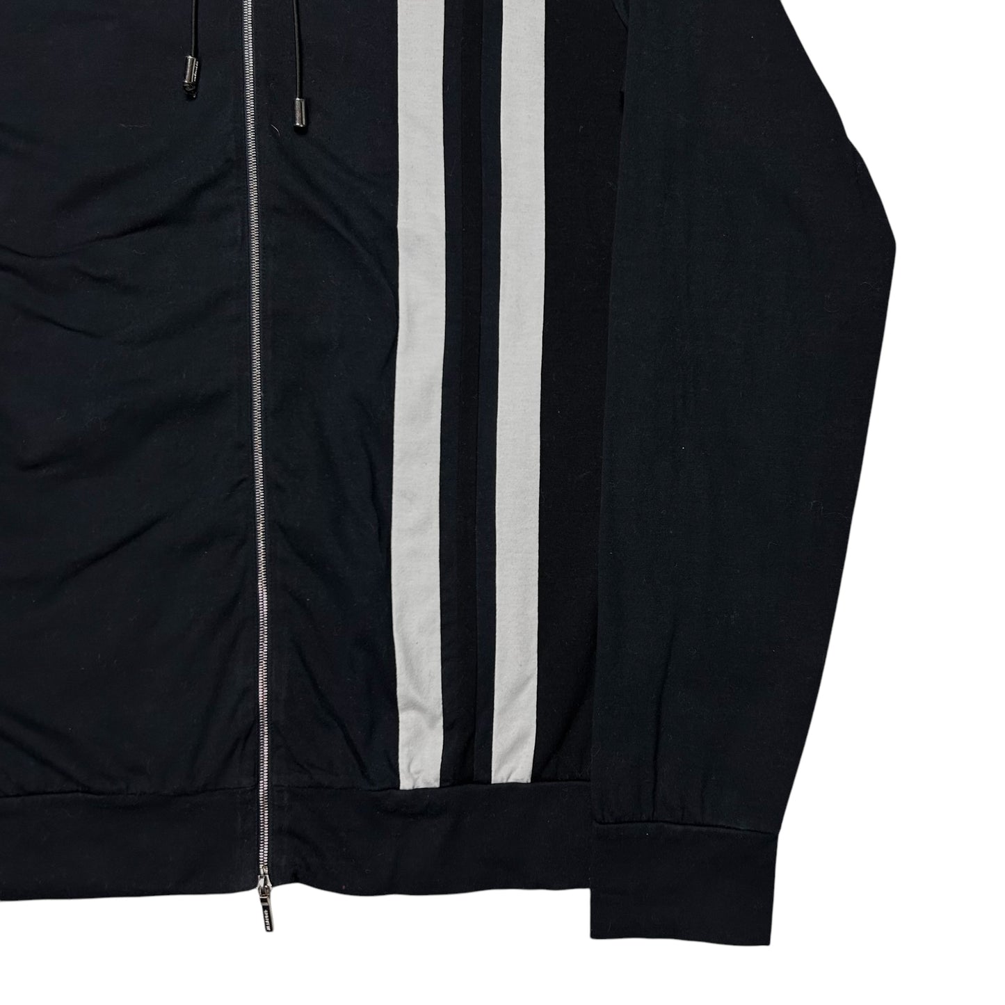 Jil Sander Double Striped Zip Hoodie - SS15