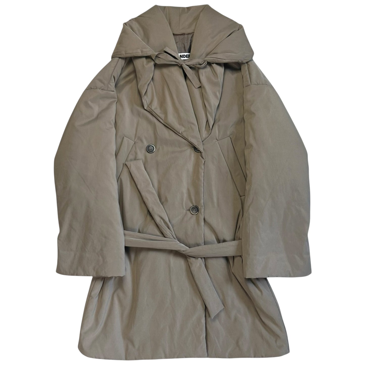 Jil Sander+ Padded Belted Shawl Coat