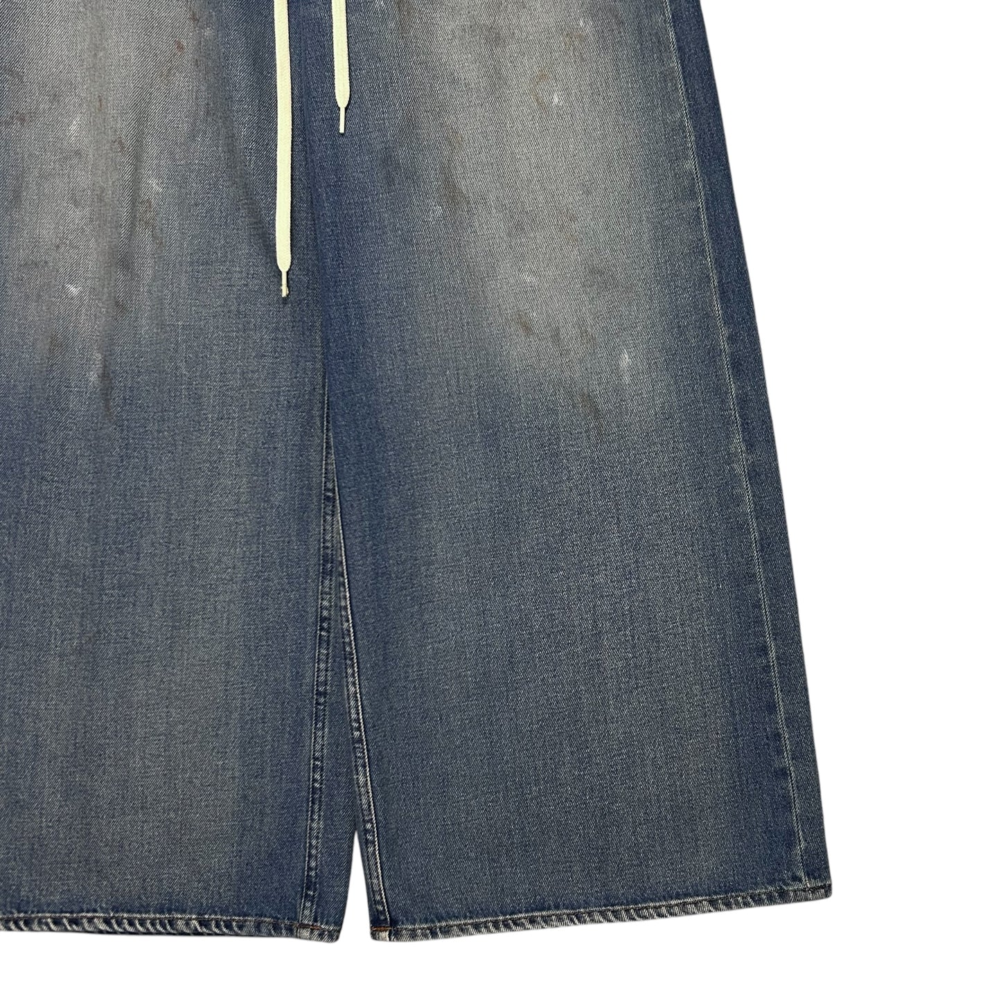 MM6 Maison Margiela Wide Dirt Wash Jeans - SS22