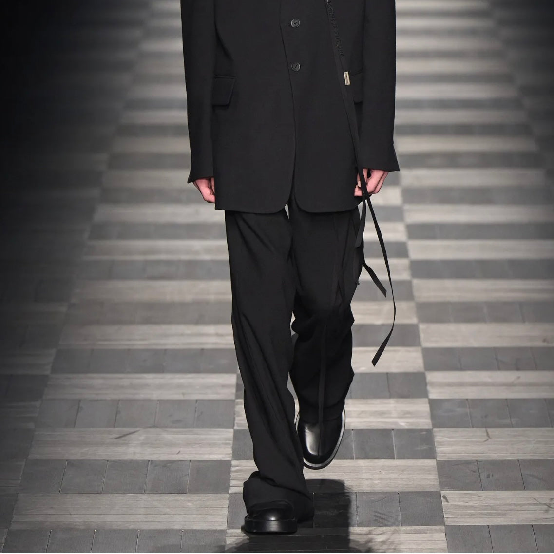 Ann Demeulemeester Bonne Slouchy Viscose Trousers - AW22