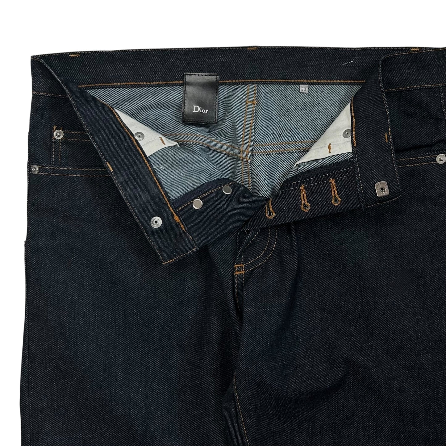 Dior Homme Straight Raw Jeans - SS05