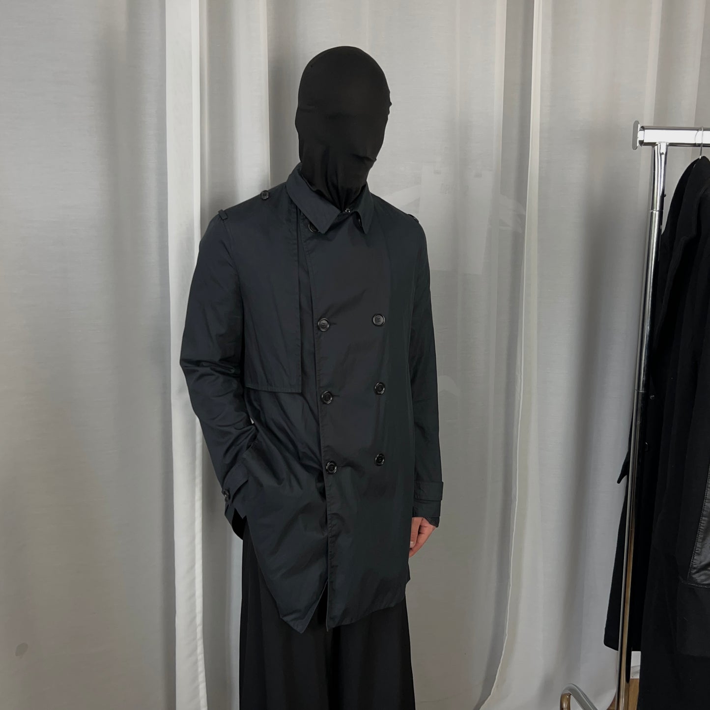 Dior Homme Chest Layered Trench Coat - SS10