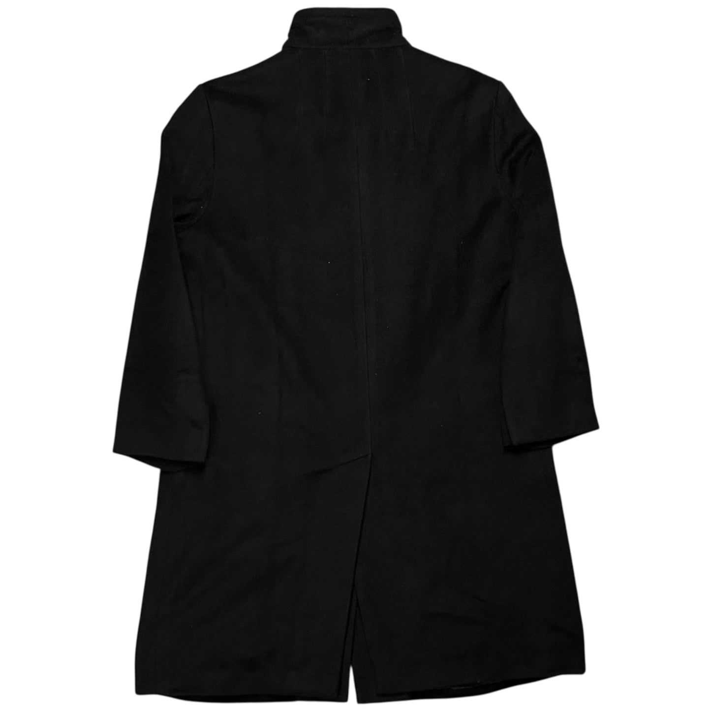 Balenciaga Panelled High Neck Wool Coat