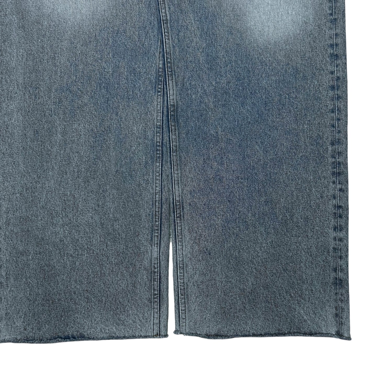 MM6 Maison Margiela Wide Boxershort Waist Jeans - AW23