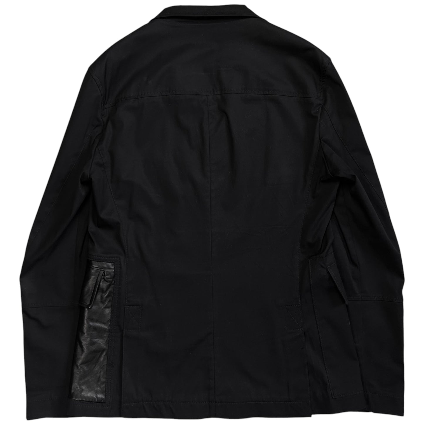 Dirk Bikkembergs Leather Pocket Blazer