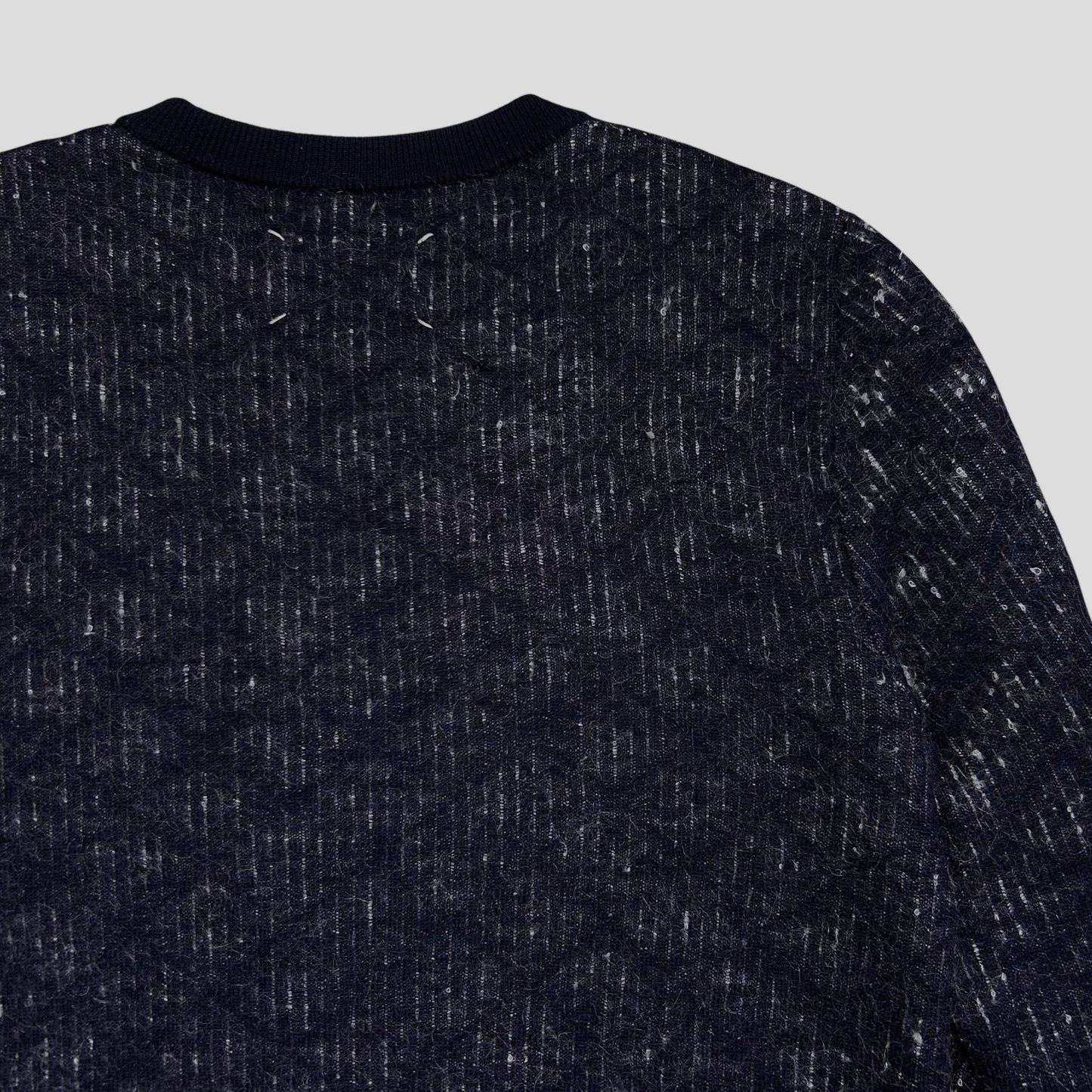 Maison Martin Margiela Speckled Distress Mohair Sweater - AW14