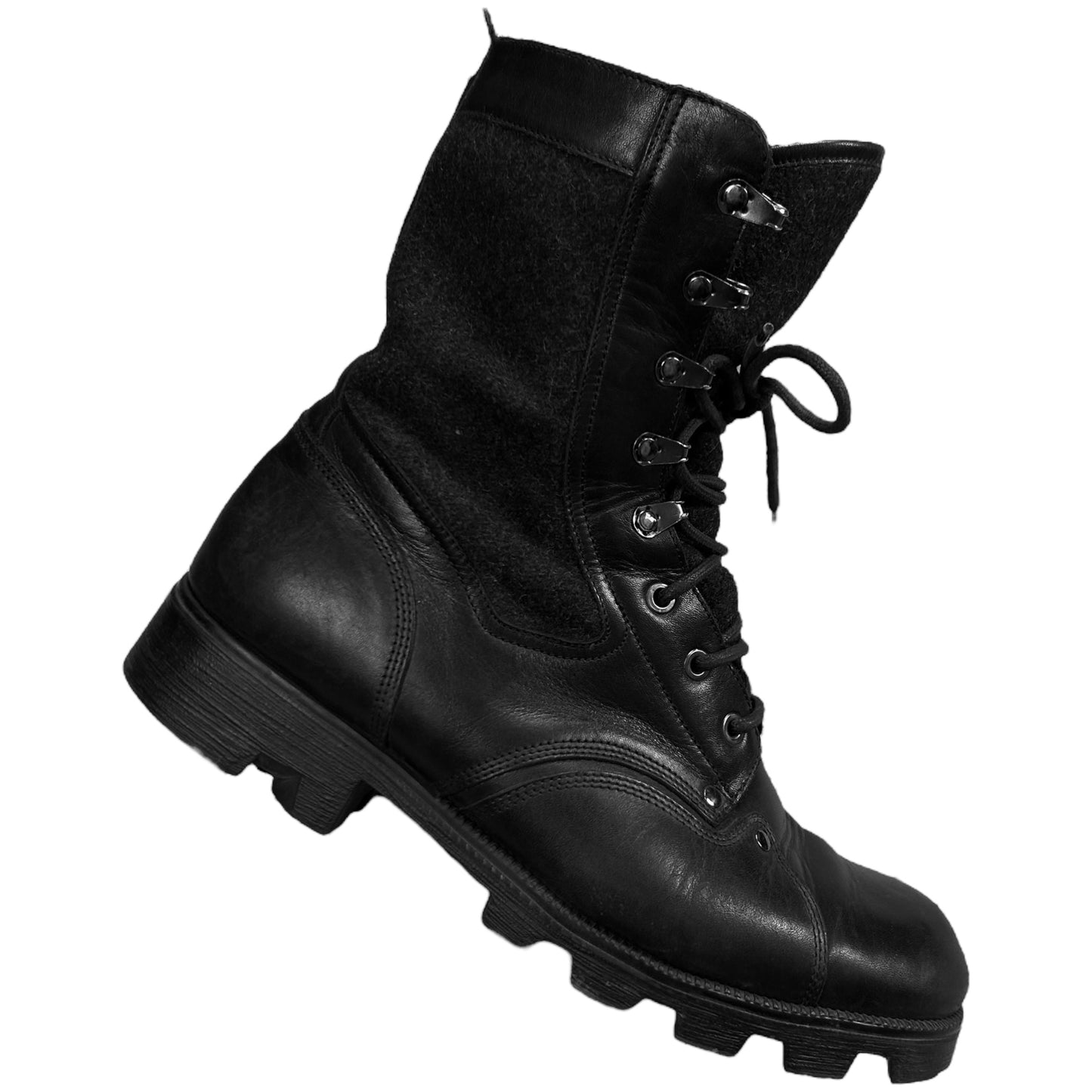 Maison Martin Margiela Stud Hook Combat Boots - AW14