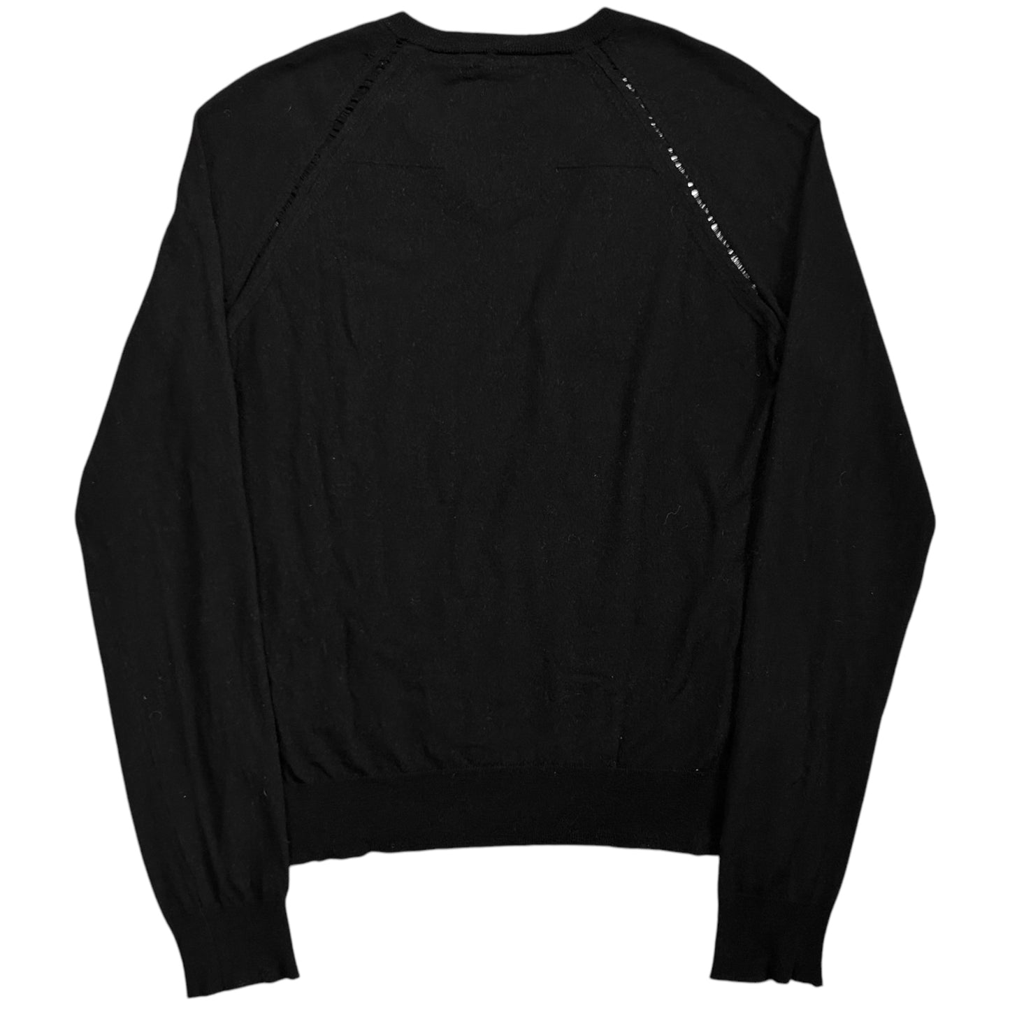 Dior Homme Distressed V-Neck Sweater - AW07