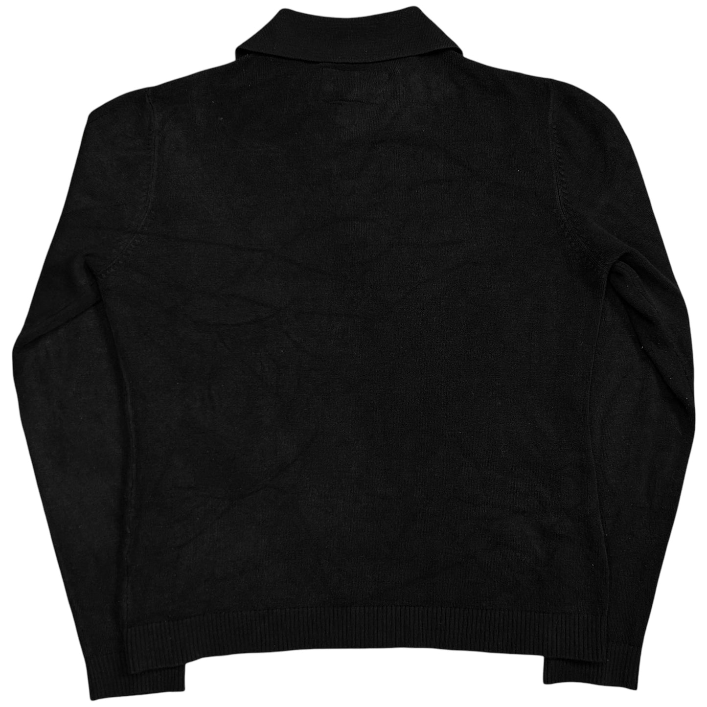 Ann Demeulemeester Cable Knit Polo Sweater