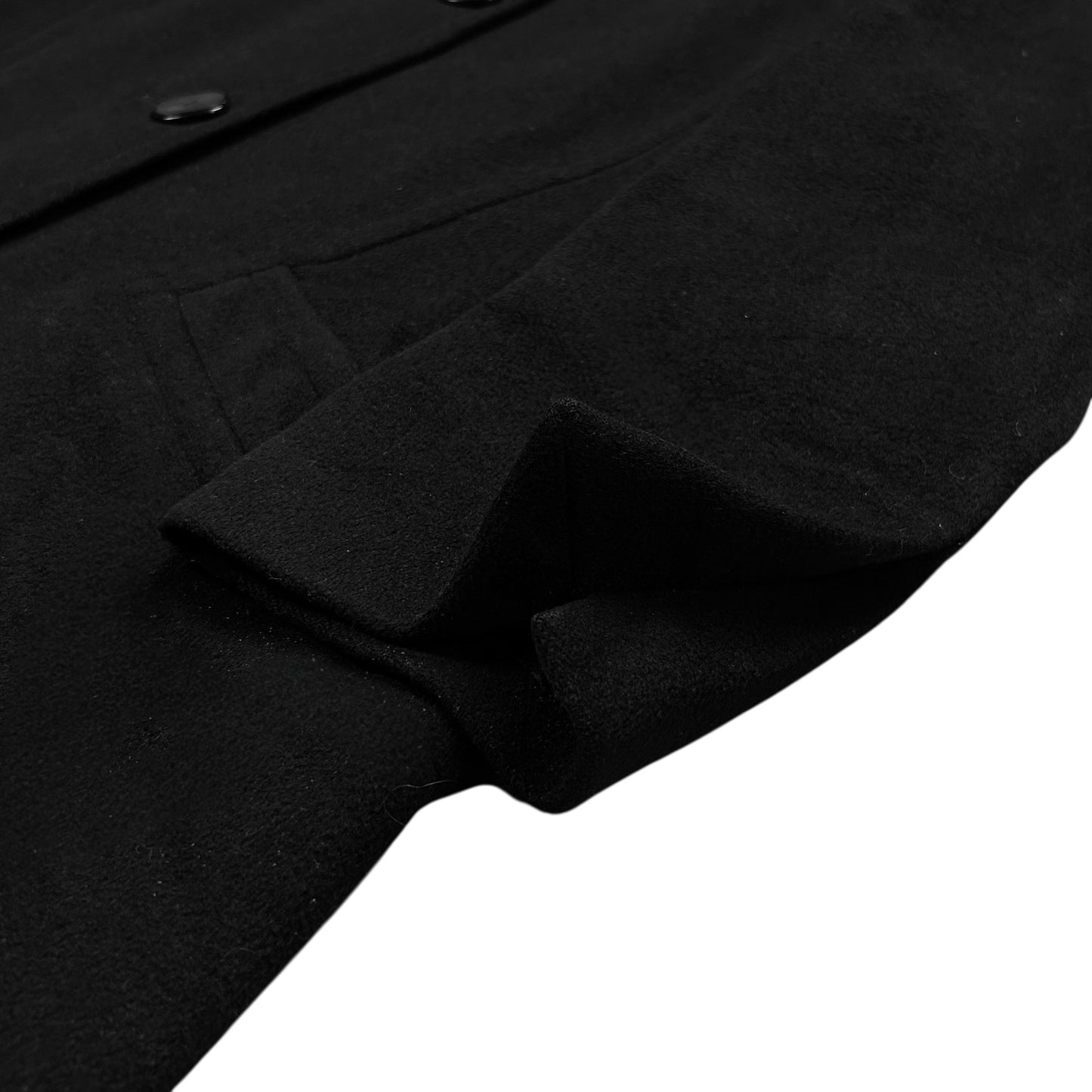 Balenciaga Panelled High Neck Wool Coat