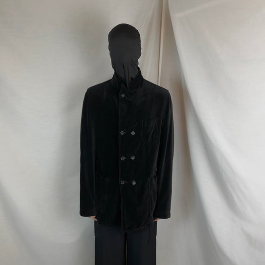 Comme des Garcons Shirt Velour Caban Jacket