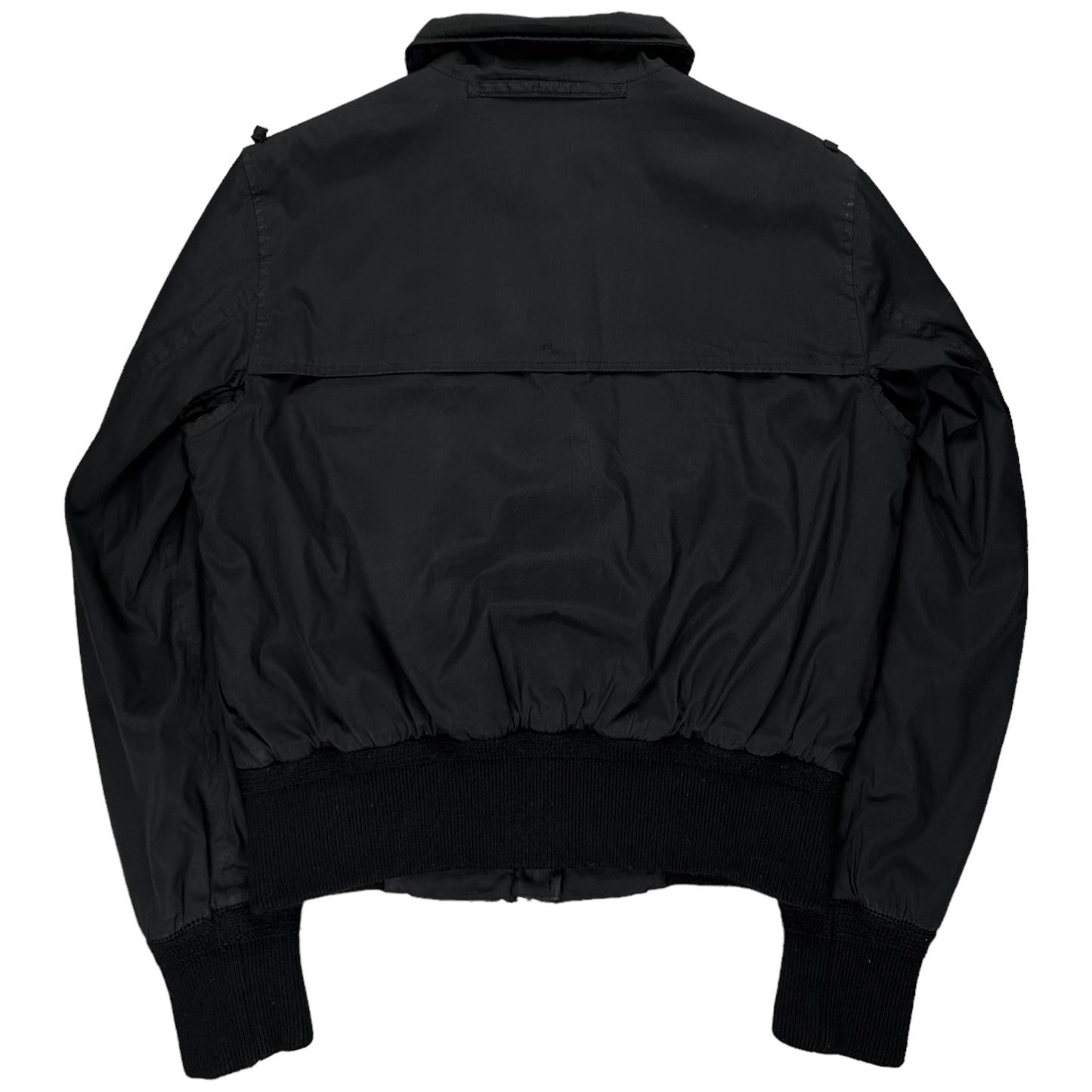 Prada Chest Layered Utility Flight Jacket