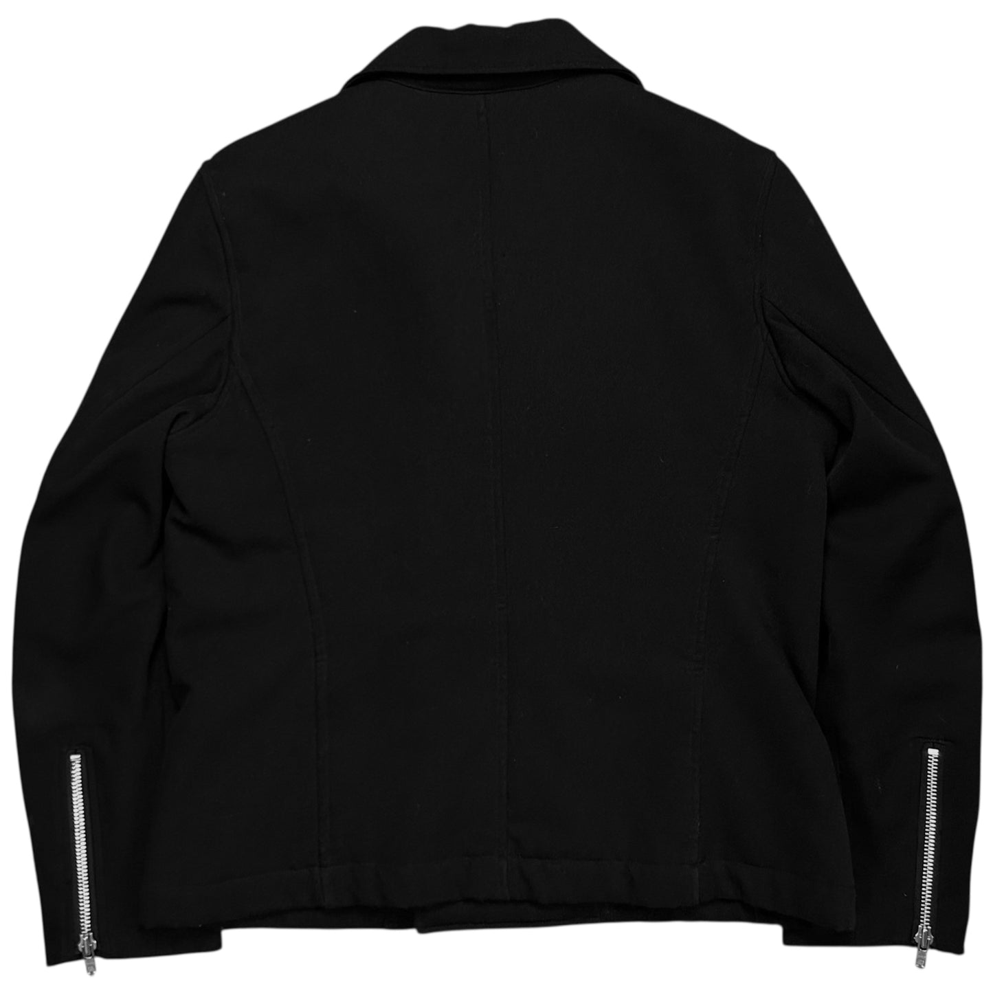 Comme des Garcons Sherpa Lined Wool Biker Jacket