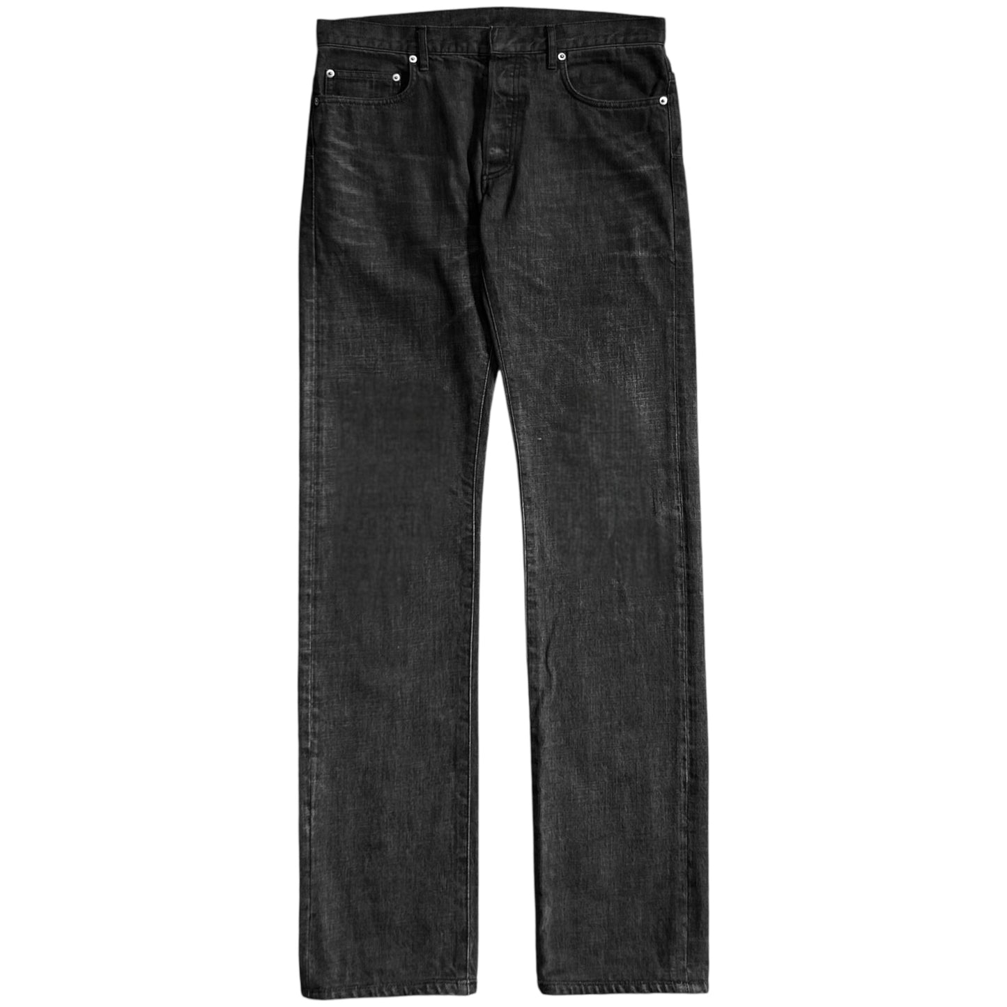 Dior Homme Charcoal Fade Slim Jeans - SS10