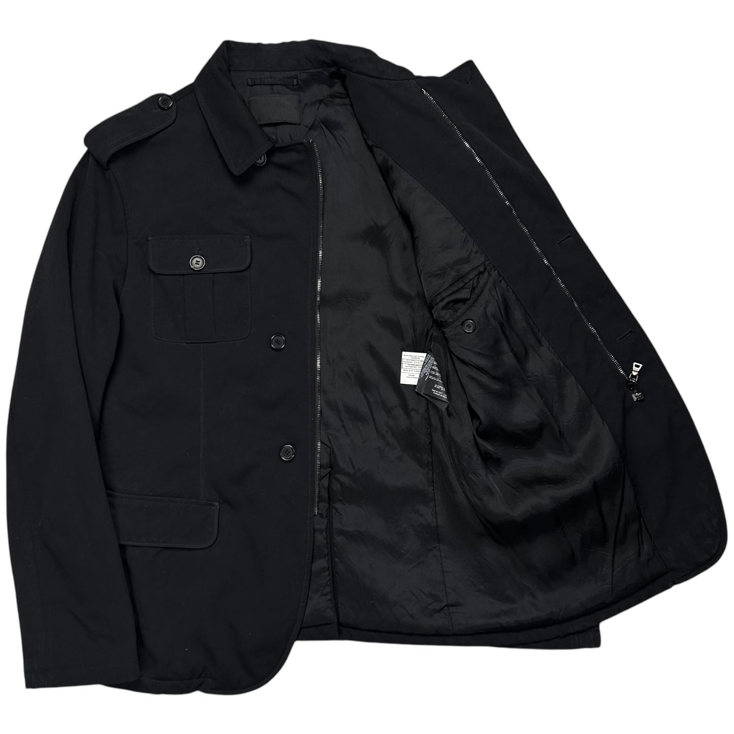 Prada Curved Officer Jacket - AW08