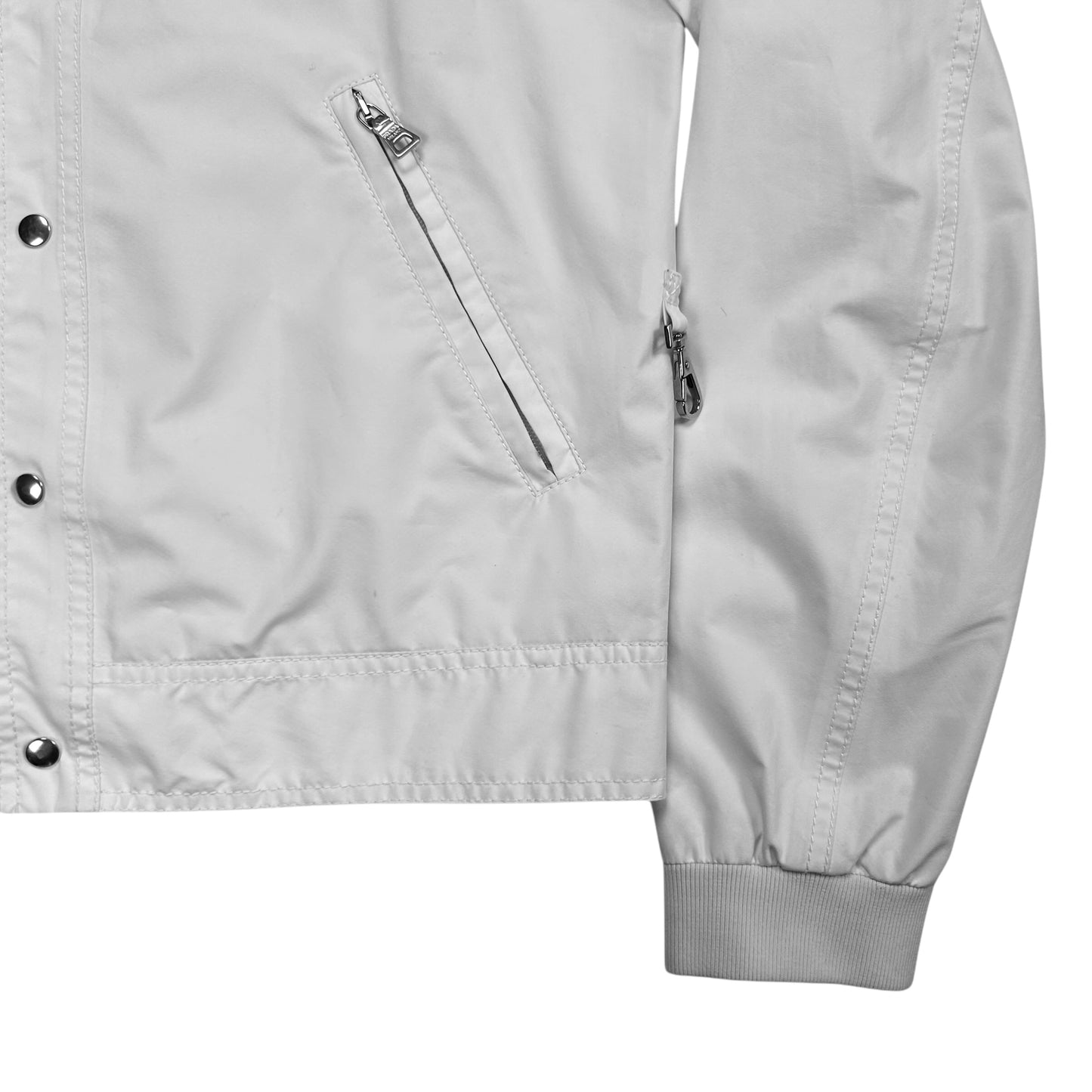 Prada Carabiner Snap Bomber Jacket