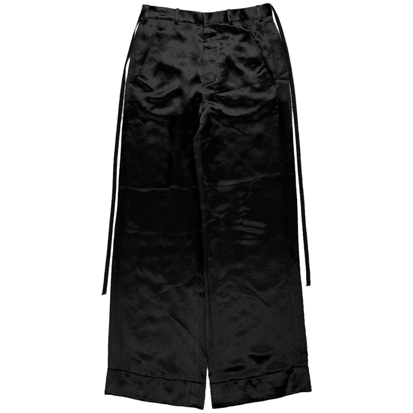 Ann Demeulemeester Anneke Comfort Satin Trousers - AW21