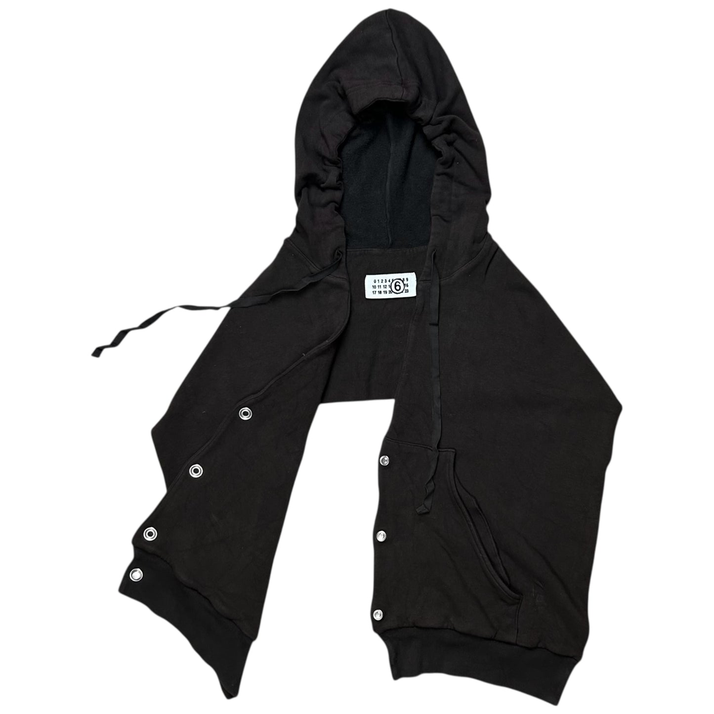 Maison Martin Margiela Open Button Hoodie - AW06