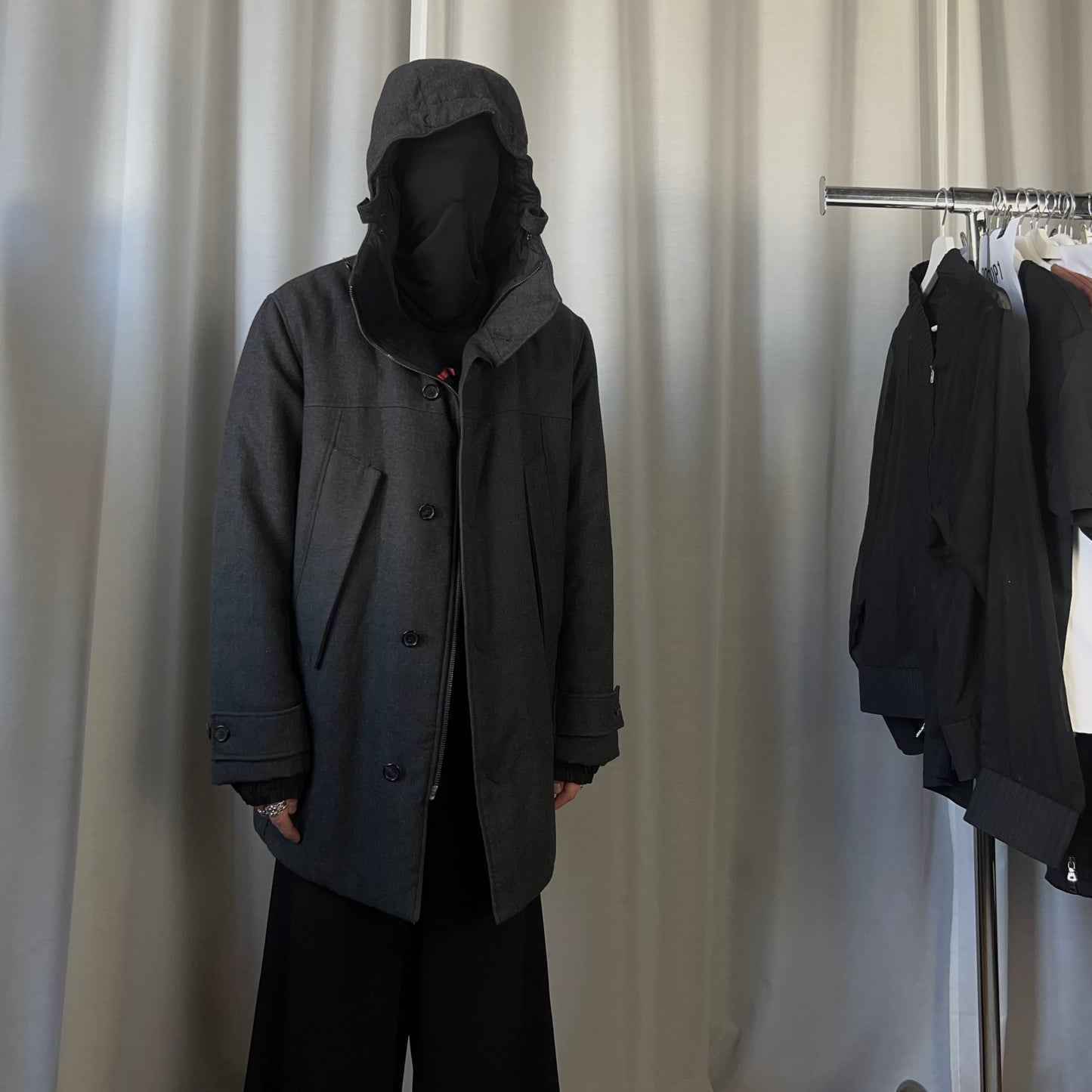 Prada Padded Wool Parka