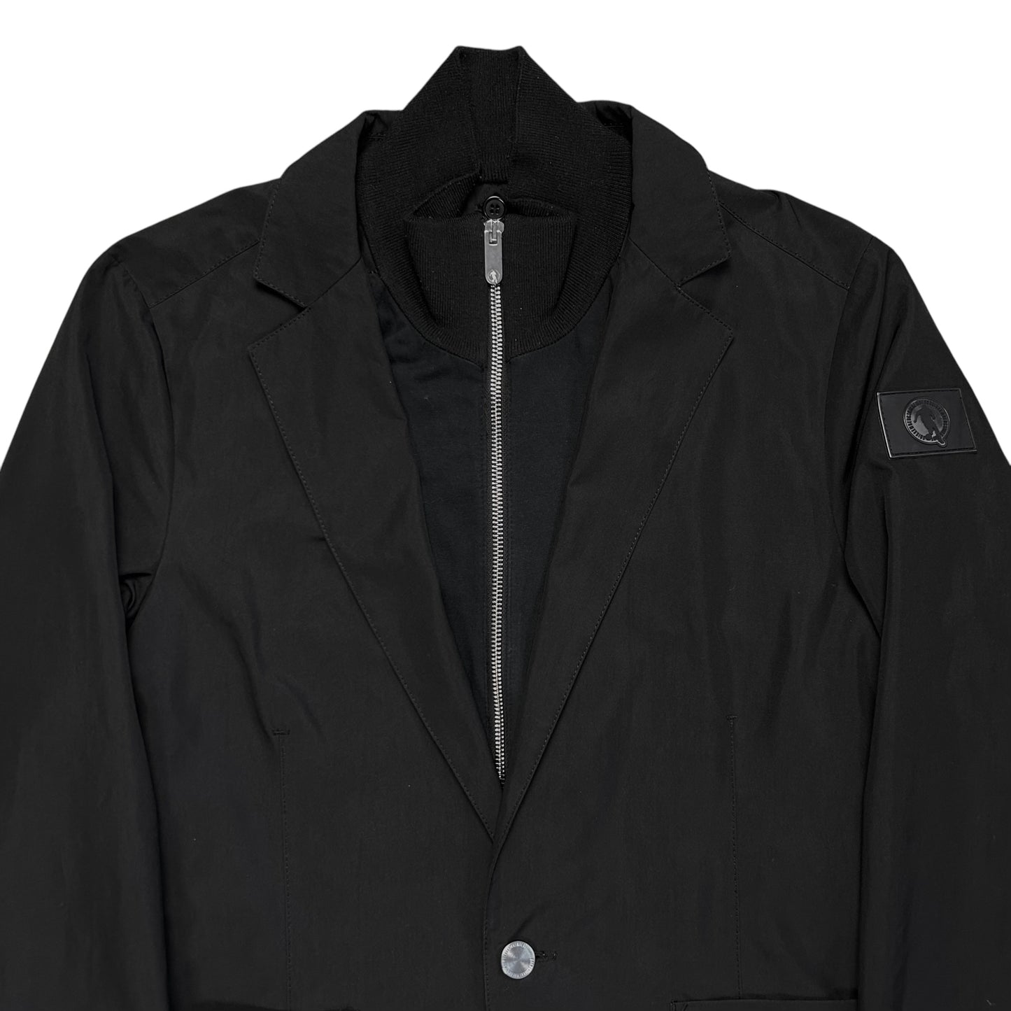 Dirk Bikkembergs Zip Layered Blazer