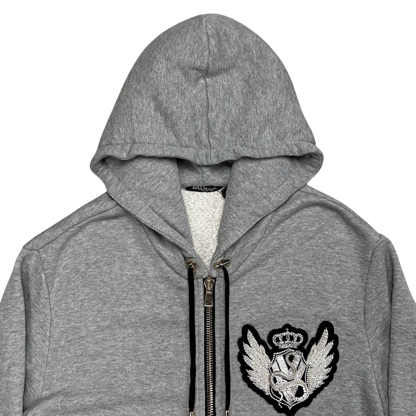 Balmain by Decarnin Crest Zip Hoodie - SS10