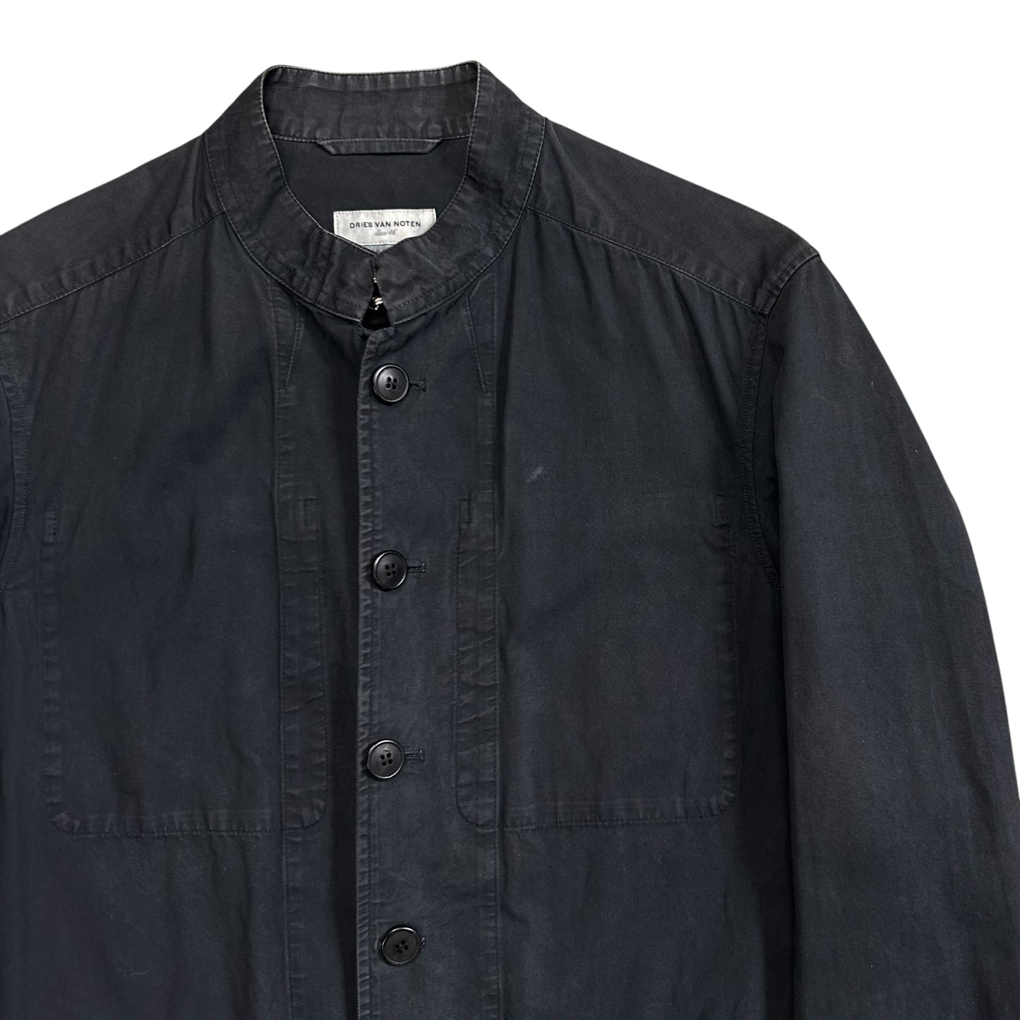 Dries Van Noten Sleeve Zipped Work Jacket