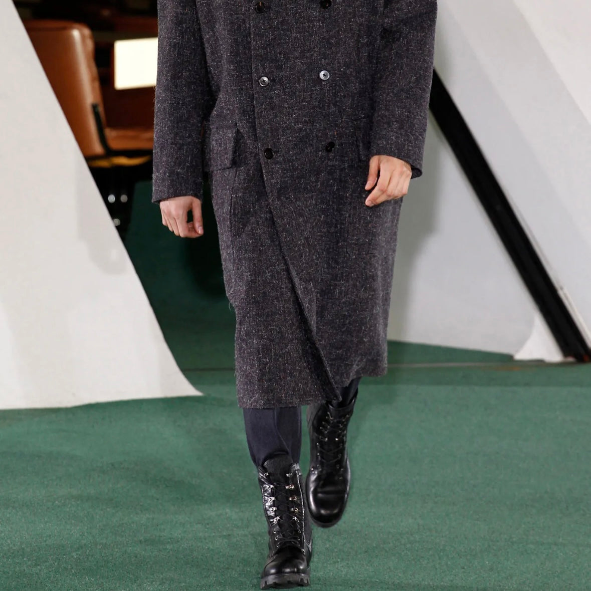Maison Martin Margiela Stud Hook Combat Boots - AW14