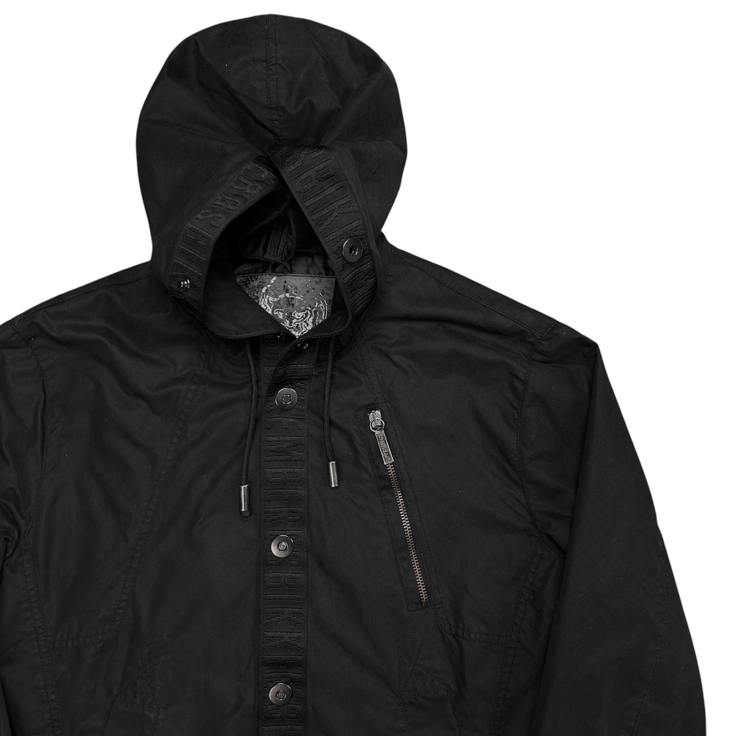 Dirk Bikkembergs Trimmed Snap Hood Blouson
