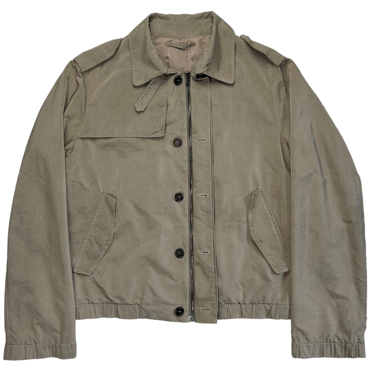 Prada Chest Panelled Flight Blouson - SS06
