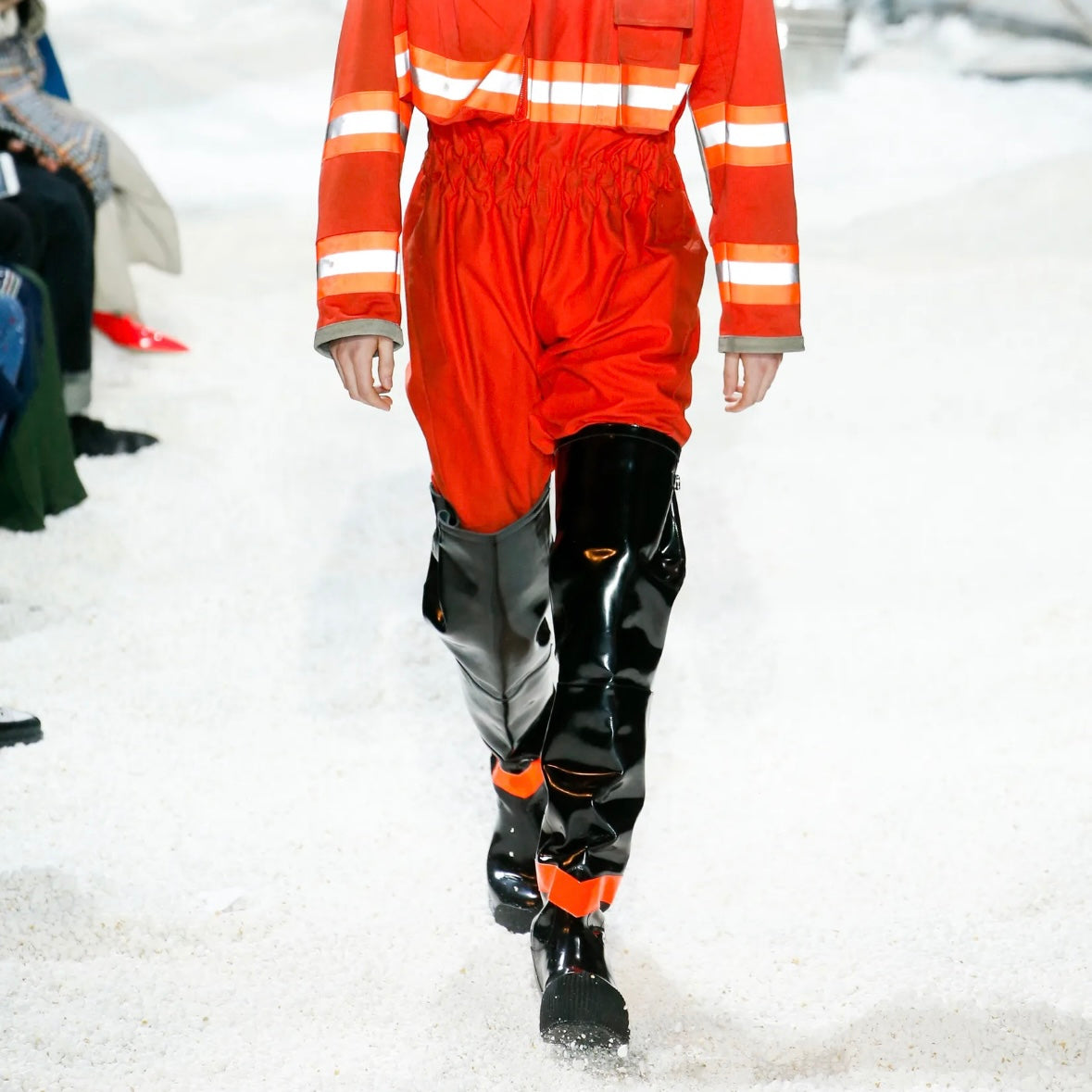 Calvin Klein 205W39NYC Spazzolato Fireman Boots - AW18