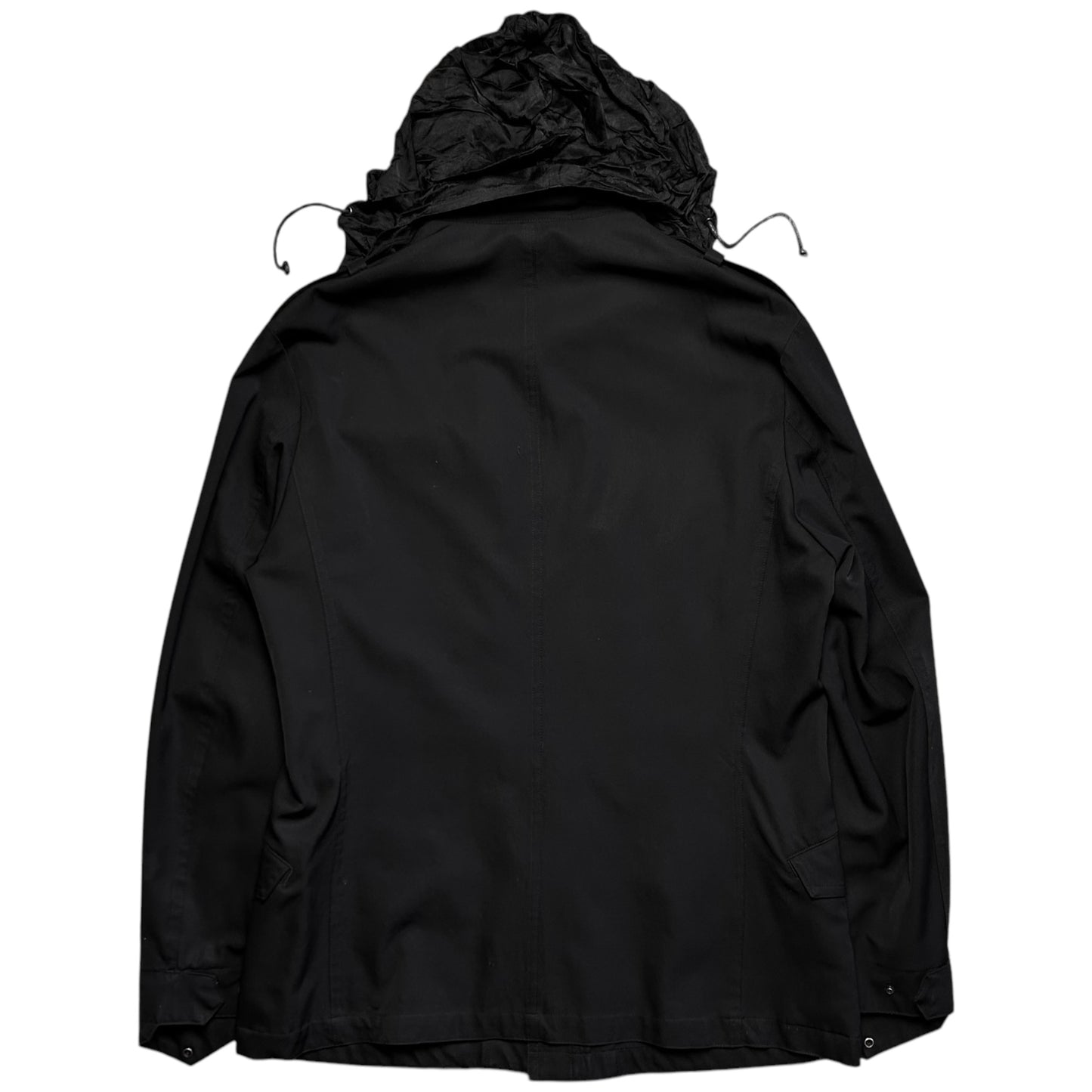 Ys Yohji Yamamoto Gabardine Cargo Field Jacket - AW18